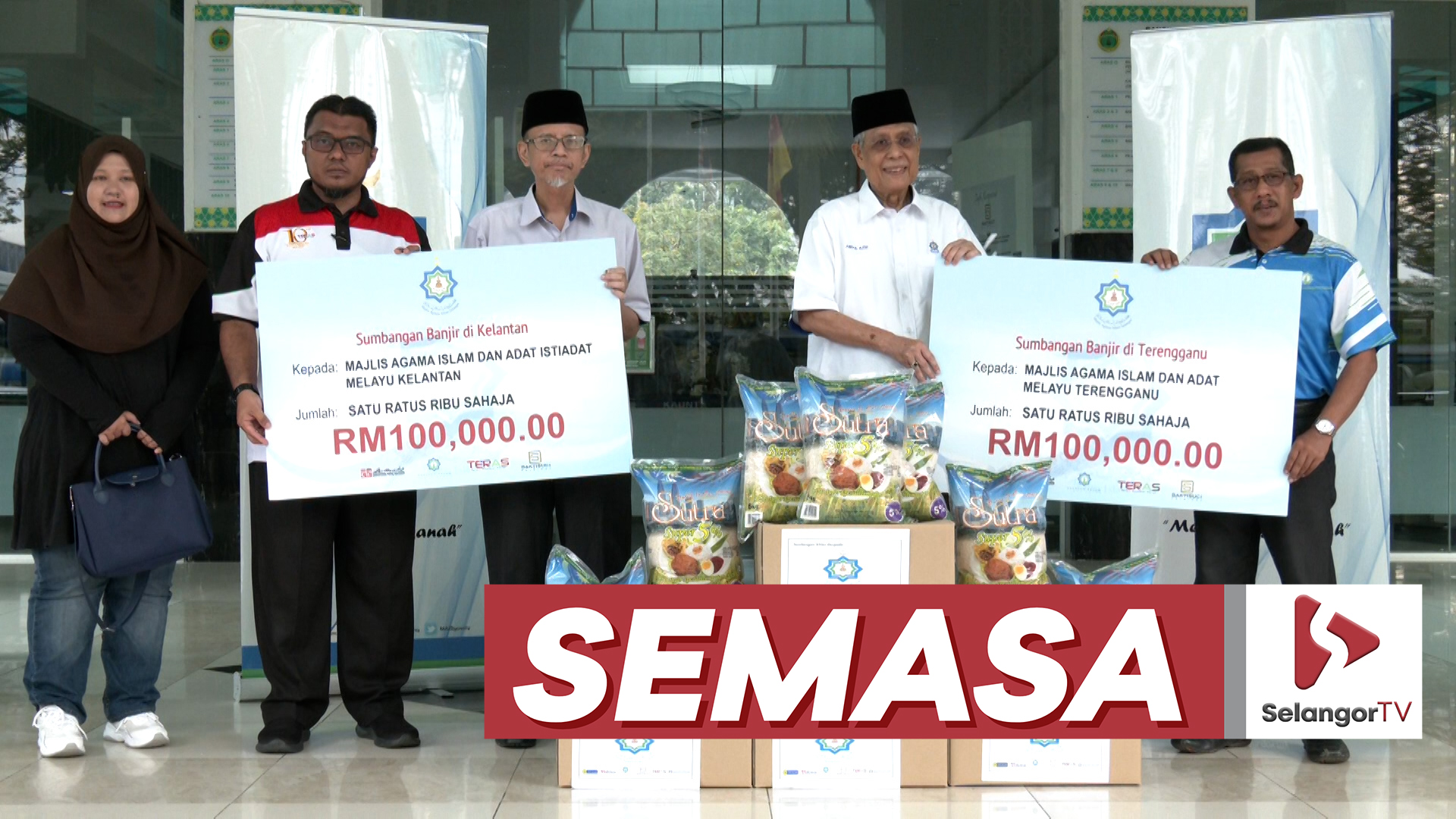 MAIS Sumbang RM200 000 Bantu Mangsa Banjir Kelantan Dan Terengganu