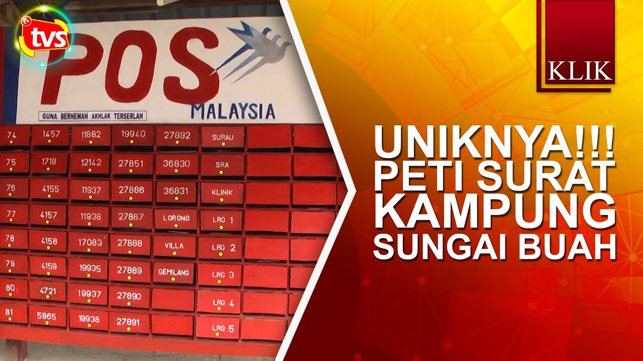 Uniknya!!! Peti Surat Kampung Sungai Buah SelangorTV