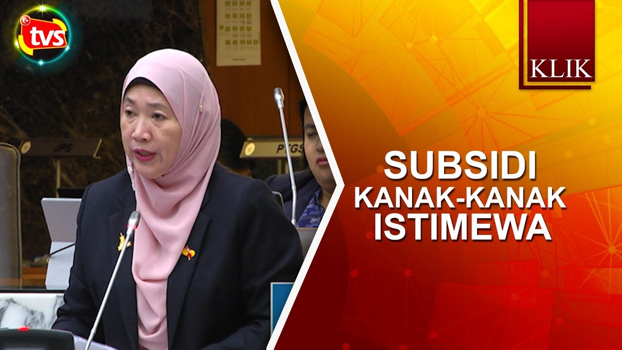 Subsidi kanak-kanak istimewa - SelangorTV