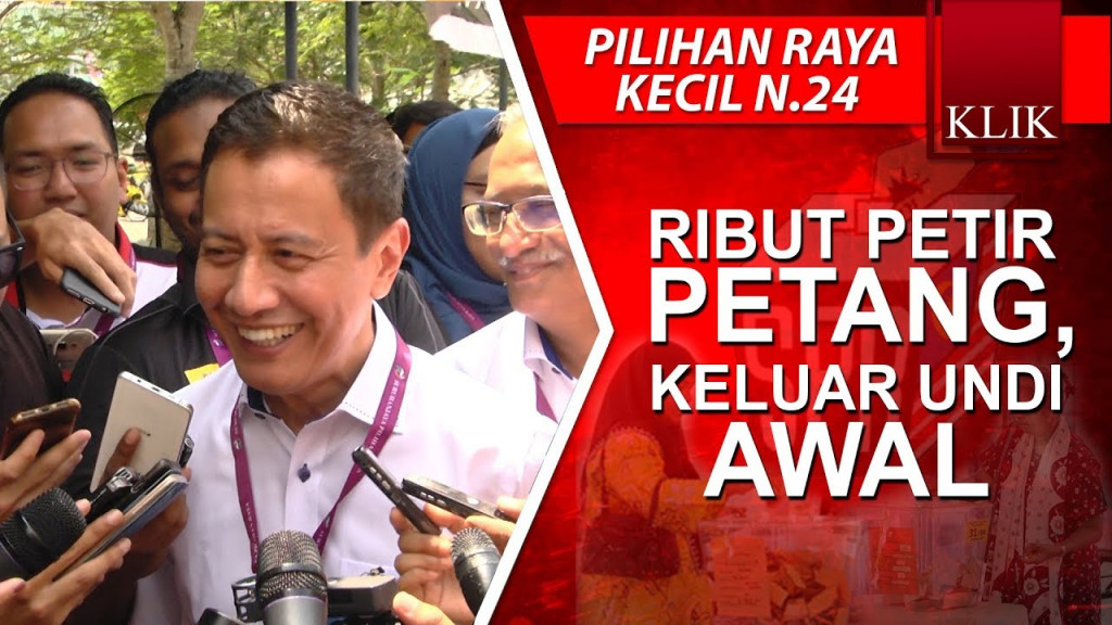 Ribut petir petang, keluar undi awal - TVSelangor