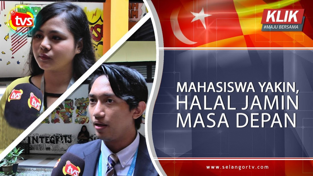 Mahasiswa yakin, halal jamin masa depan - TVSelangor