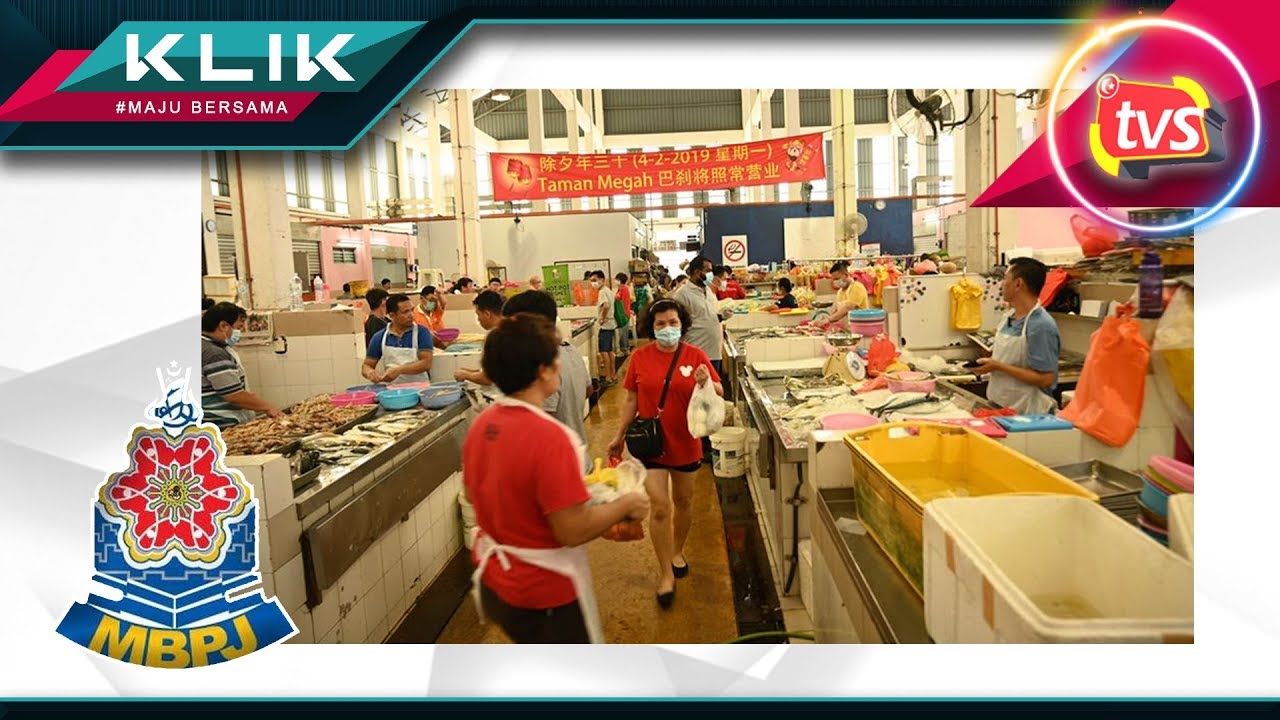 Pasar Awam Taman Megah kembali beroperasi esok - TVSelangor