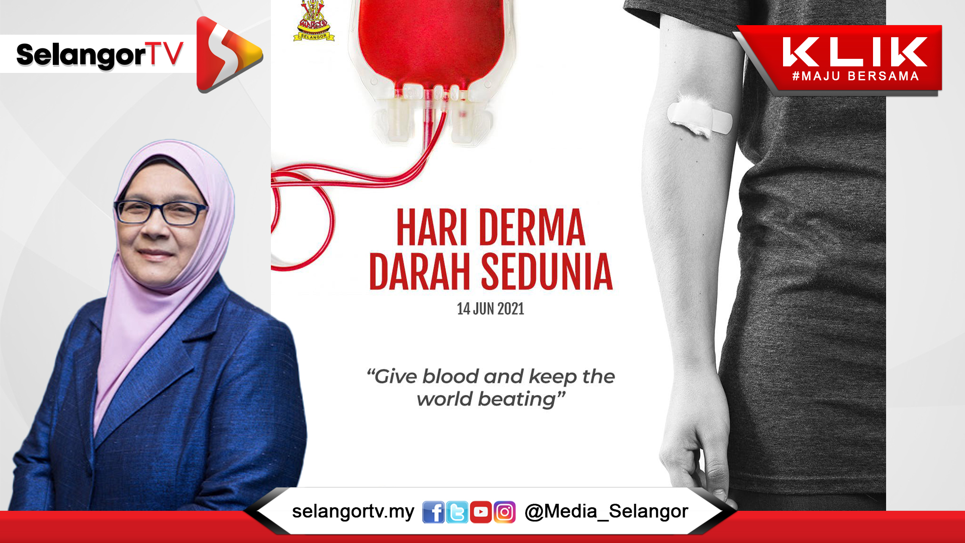Warga Selangor disaran sertai Derma Darah HTAR  SelangorTV