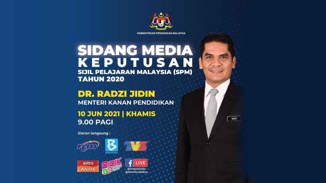 #Live Sidang Media Keputusan SPM 2020 - SelangorTV