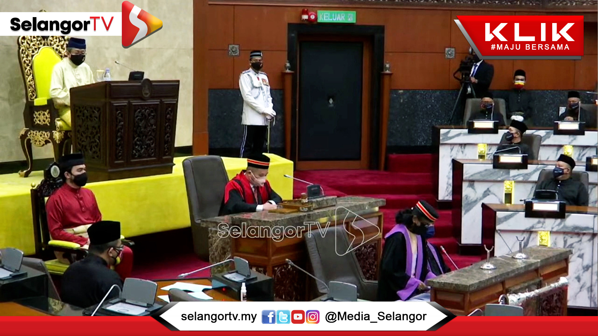 Sidang DUN Dibuka, Ringkas & Patuh SOP - SelangorTV