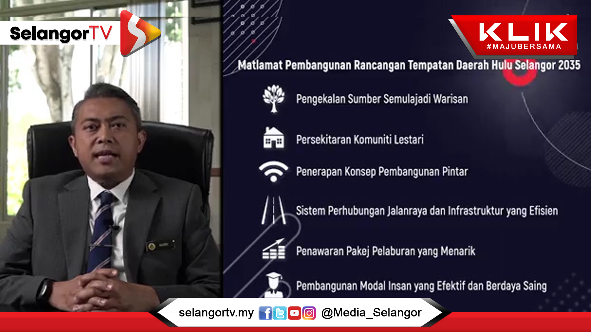 Enam Inisiatif Jadikan Hulu Selangor Daerah Mampan Menjelang 2035 Selangortv