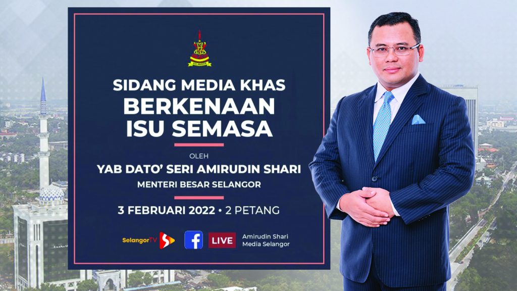 #LIVE Sidang Media Khas Berkenaan Isu Semasa Oleh Menteri Besar ...