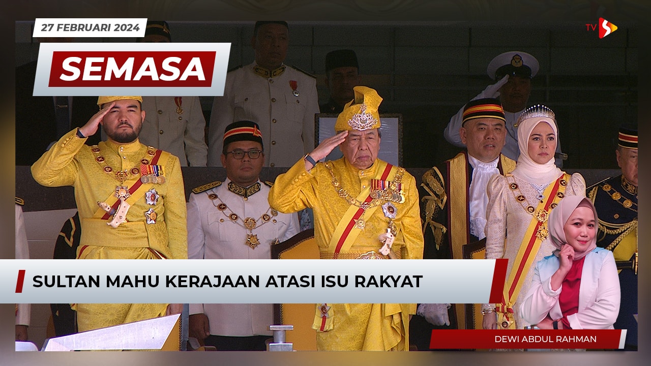 Semasa Petang Februari Sultan Mahu Kerajaan Atasi Isu